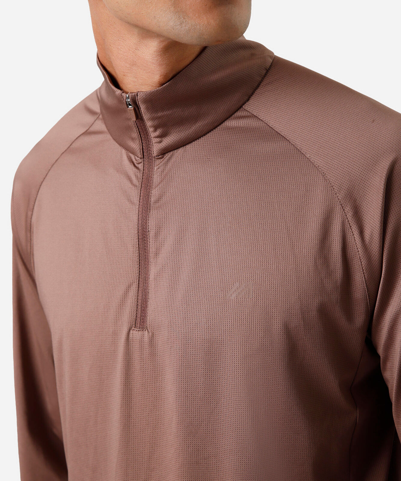 blusa masculina esportiva ace gola alta marrom