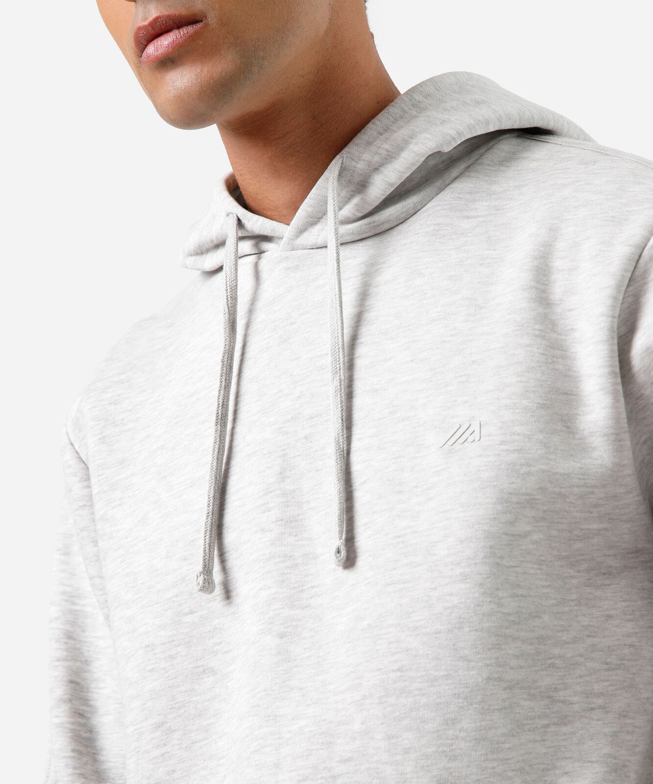 blusão masculino de moletom esportivo com capuz cinza