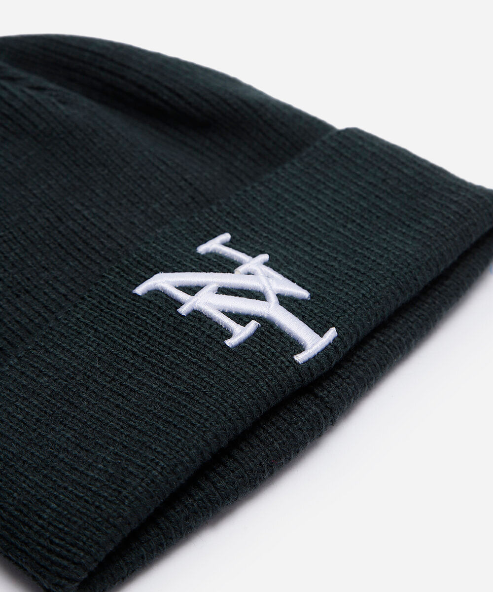 gorro masculino de tricot nyc verde