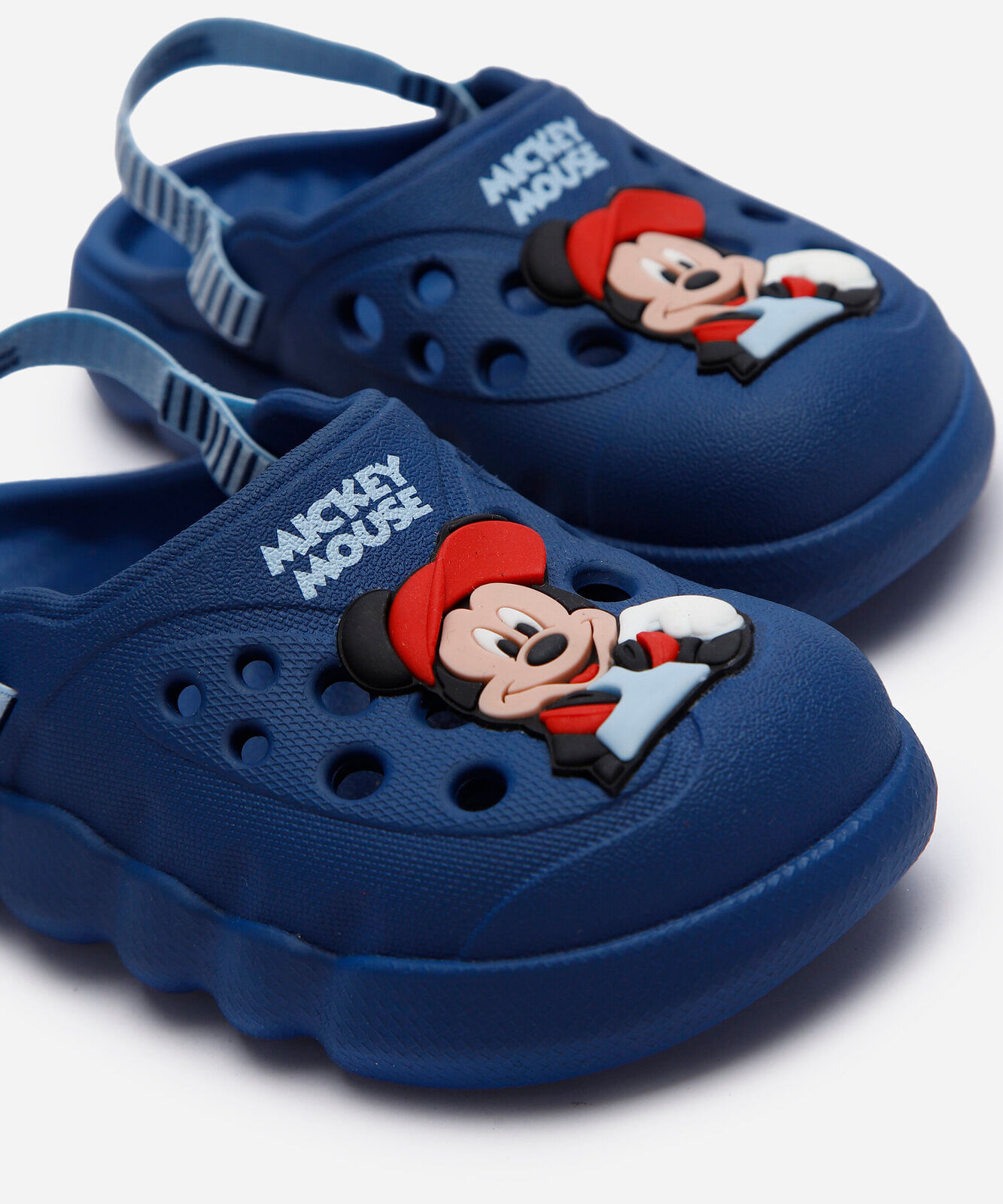 babuche infantil mickey grendene - azul