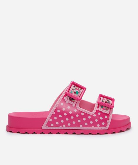 slide infantil estampado lotso rosa