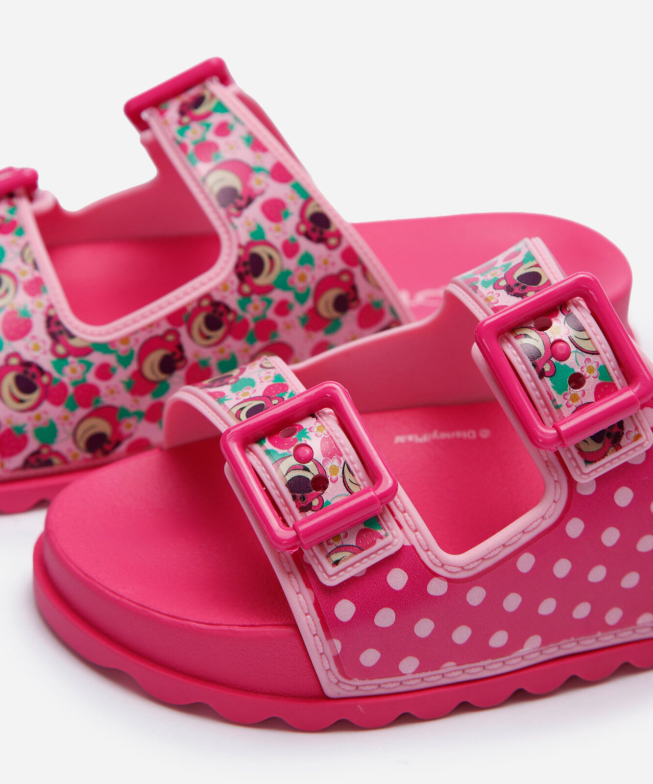 slide infantil estampado lotso rosa