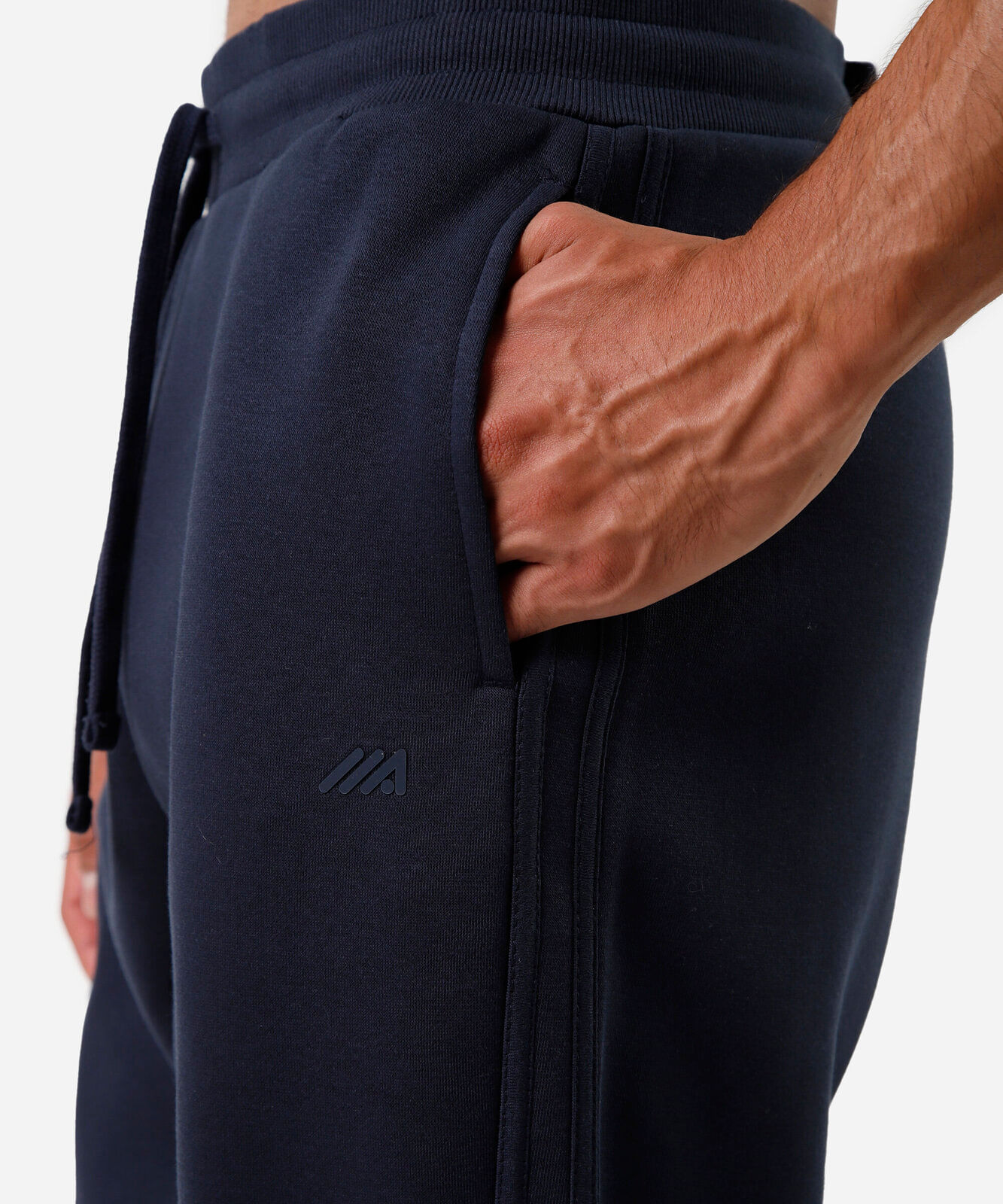 calça jogger masculina esportiva azul