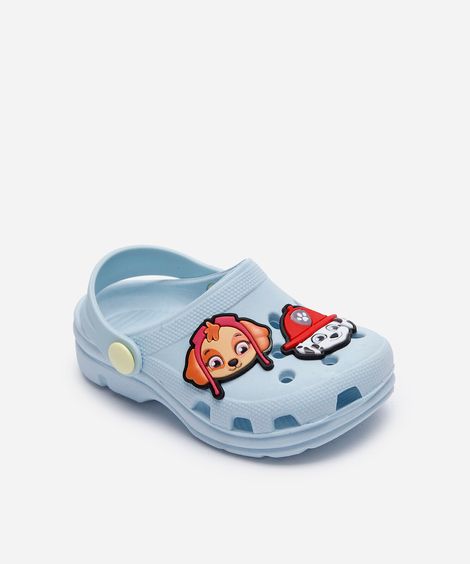 babuche infantil patrulha caninca azul