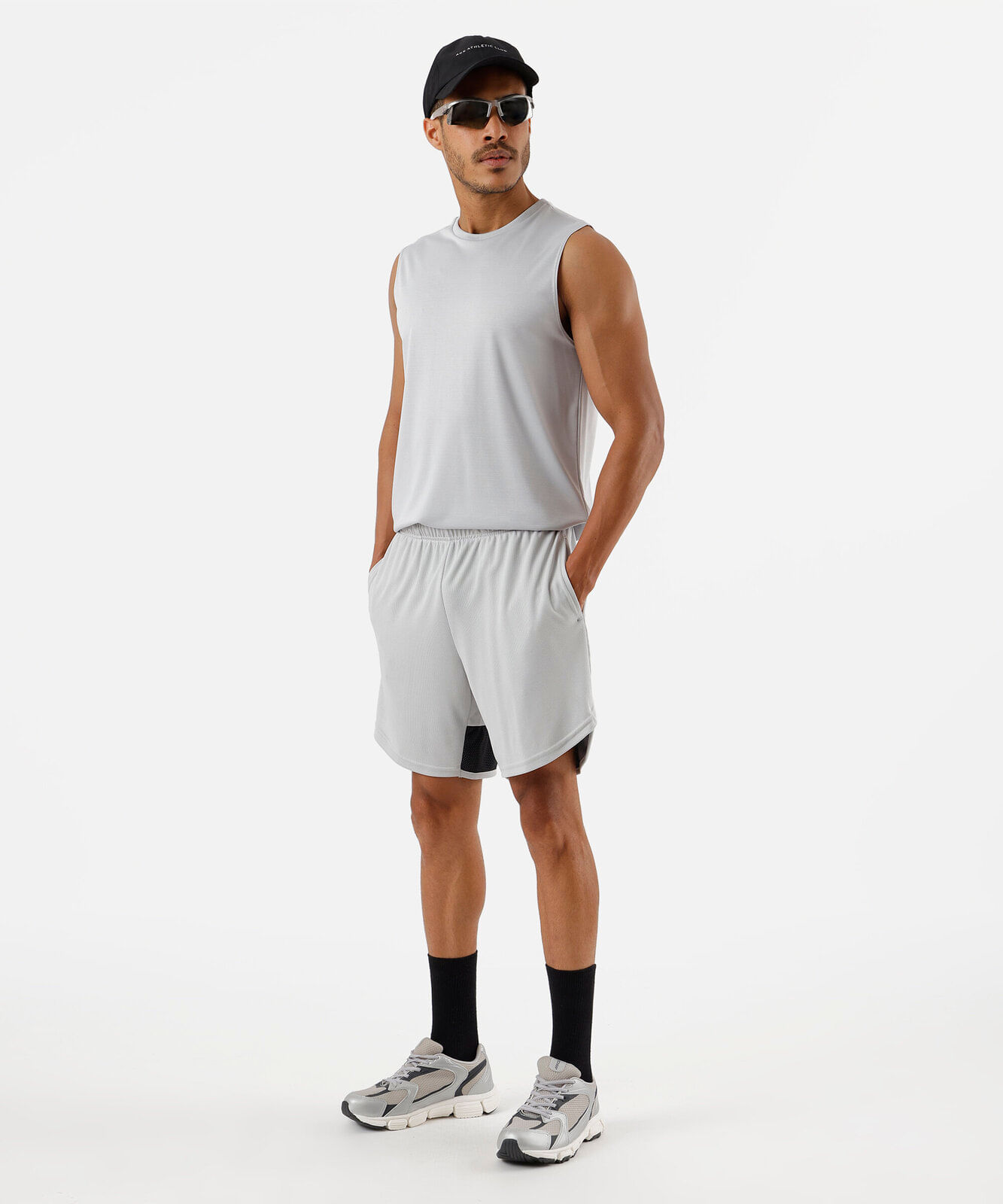 regata machão masculina cinza
