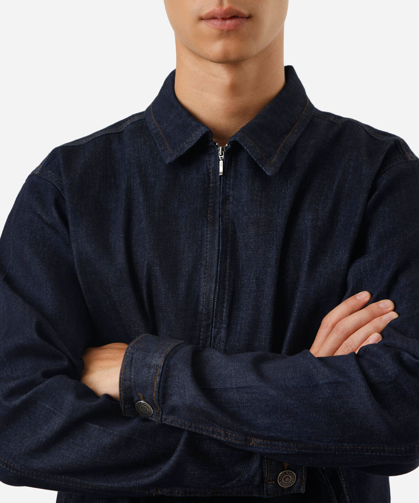 jaqueta masculina jeans azul