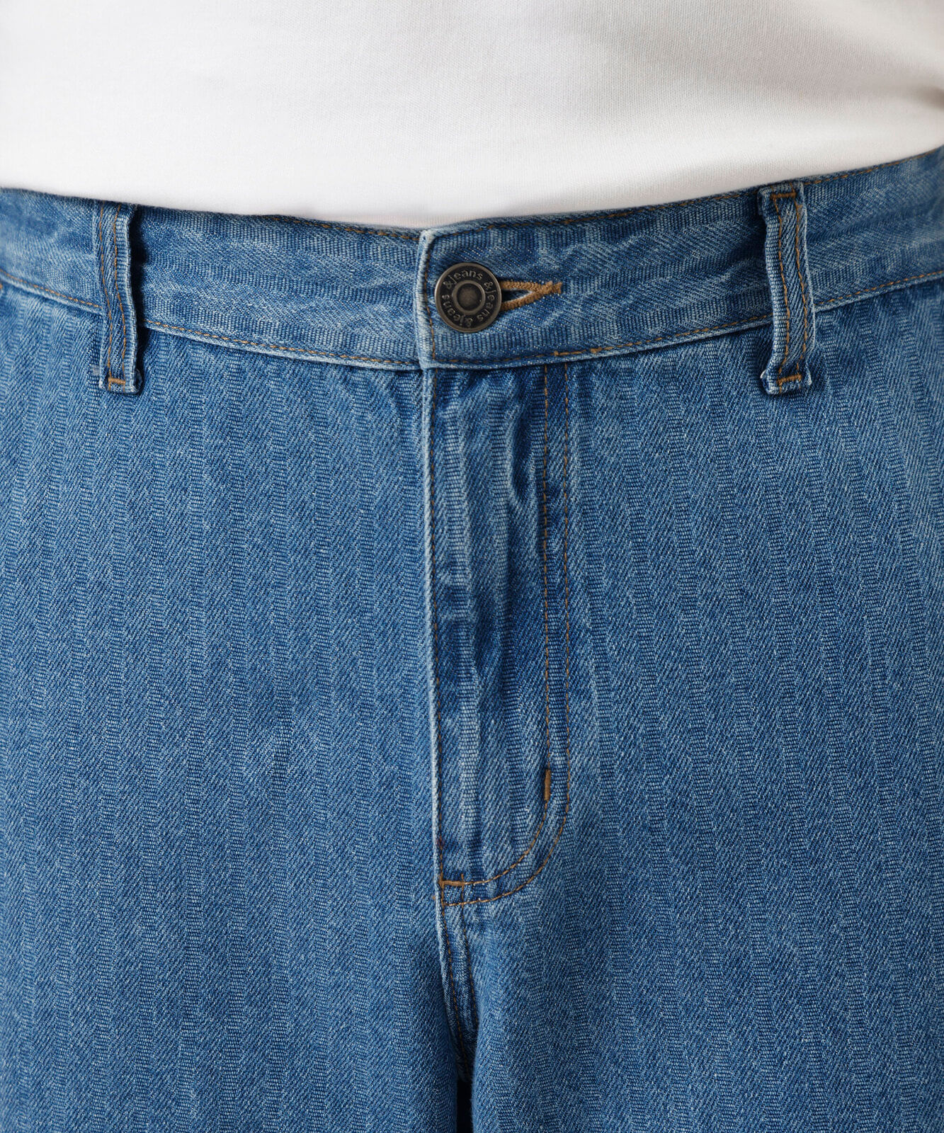 calça jeans masculina relaxed tokyo texturizada azul