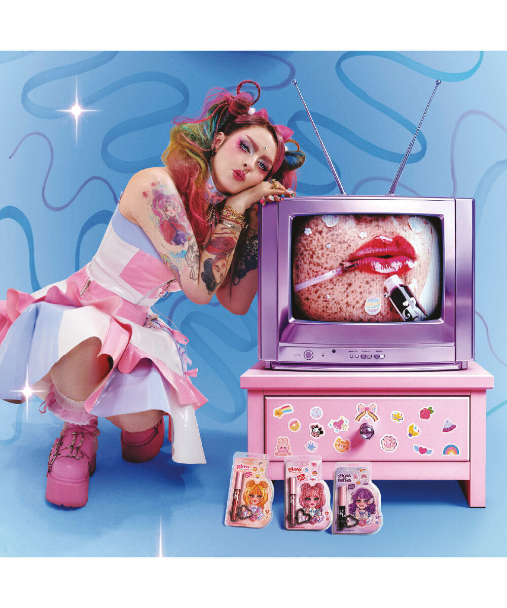 gloss labial by karen bachini blister preto tattoo