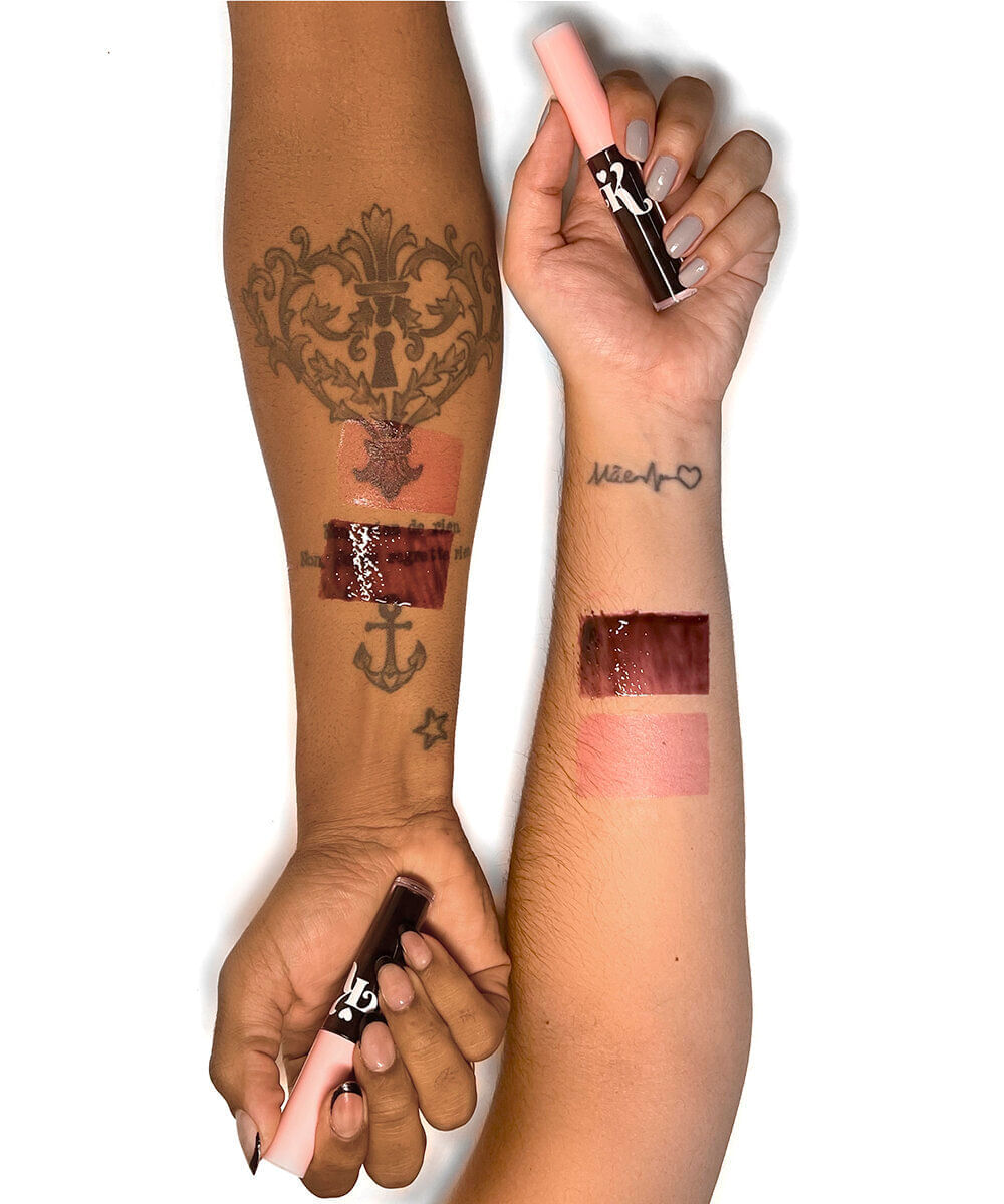 gloss labial by karen bachini blister preto tattoo