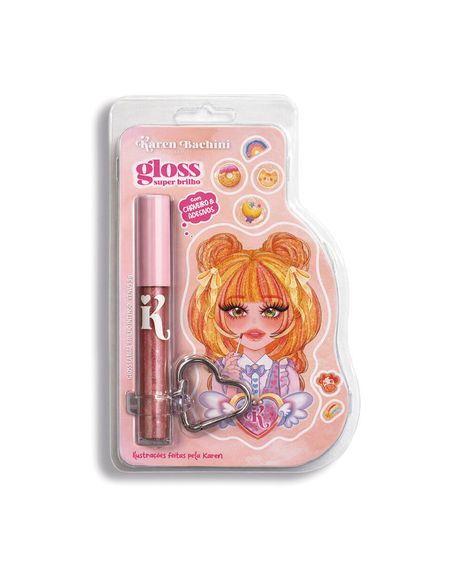 gloss labial by karen bachini blister brilho intenso vênus