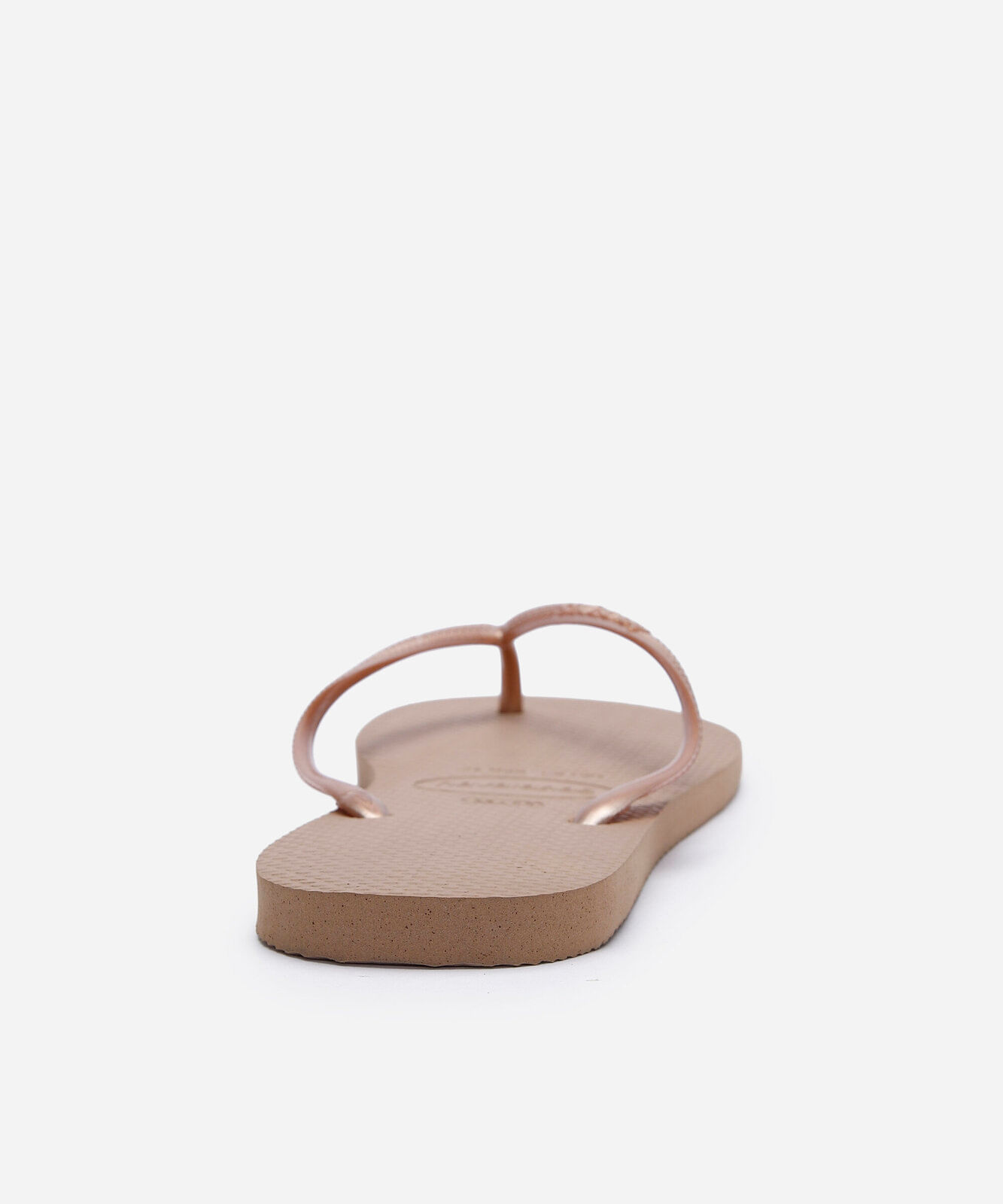 chinelo havaianas slim bege
