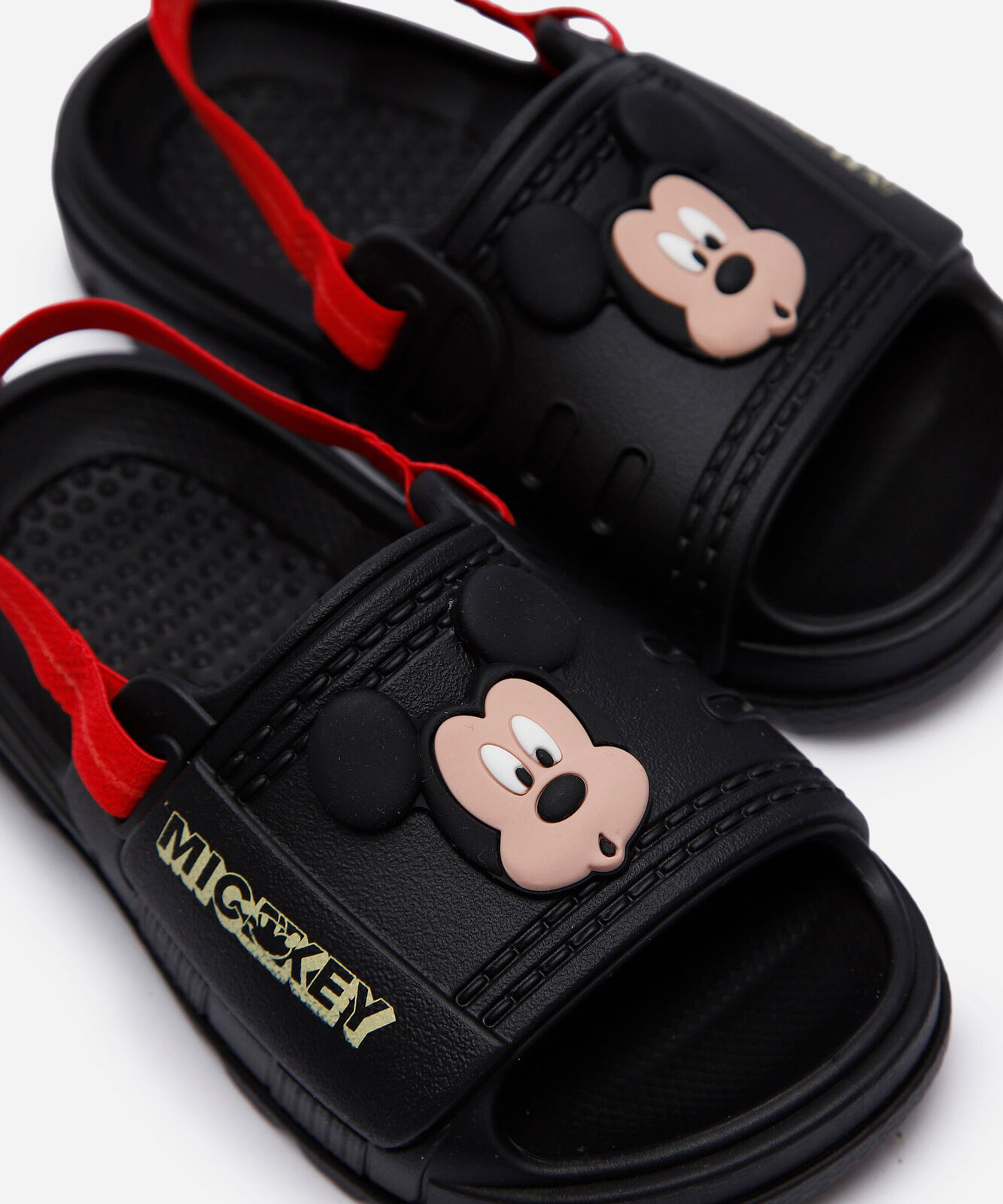 chinelo baby slide mickey preto