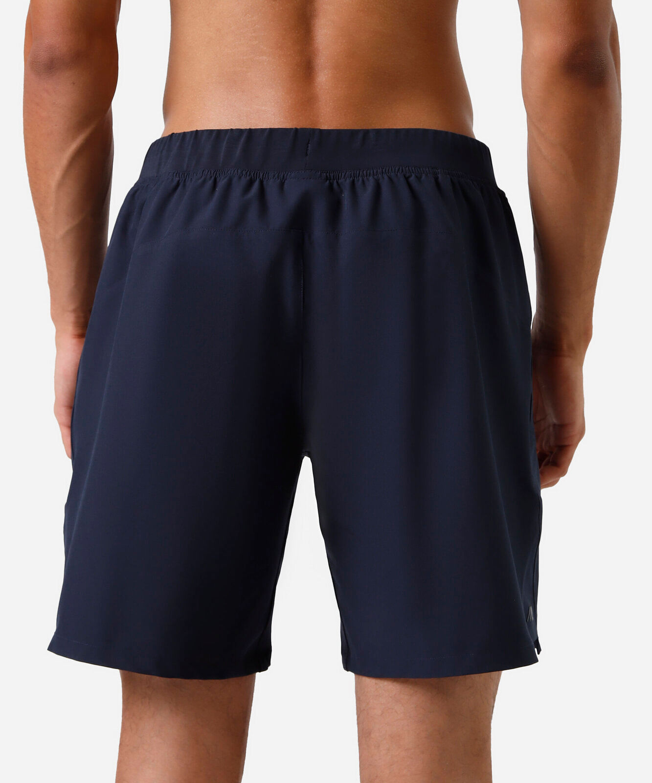 bermuda reta masculina bolso com zíper azul