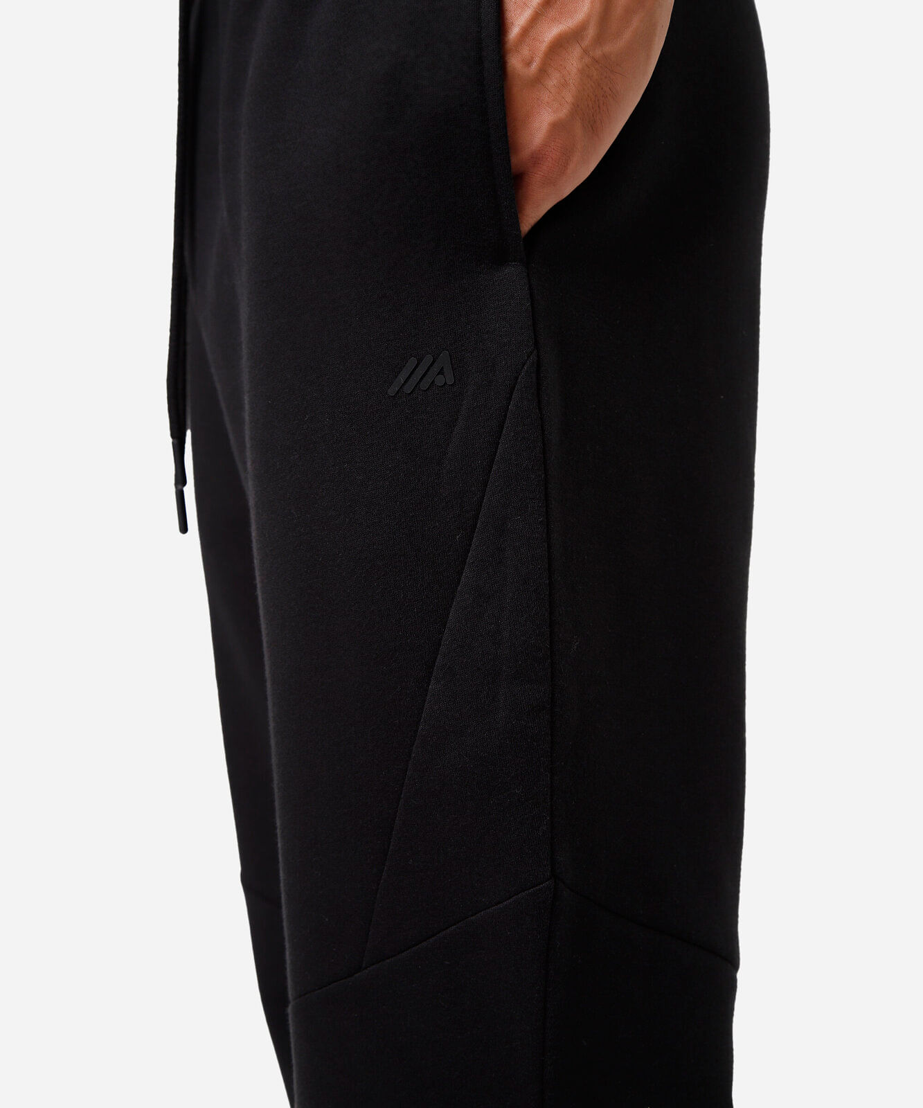 calça jogger masculina de moletom esportiva ace preta