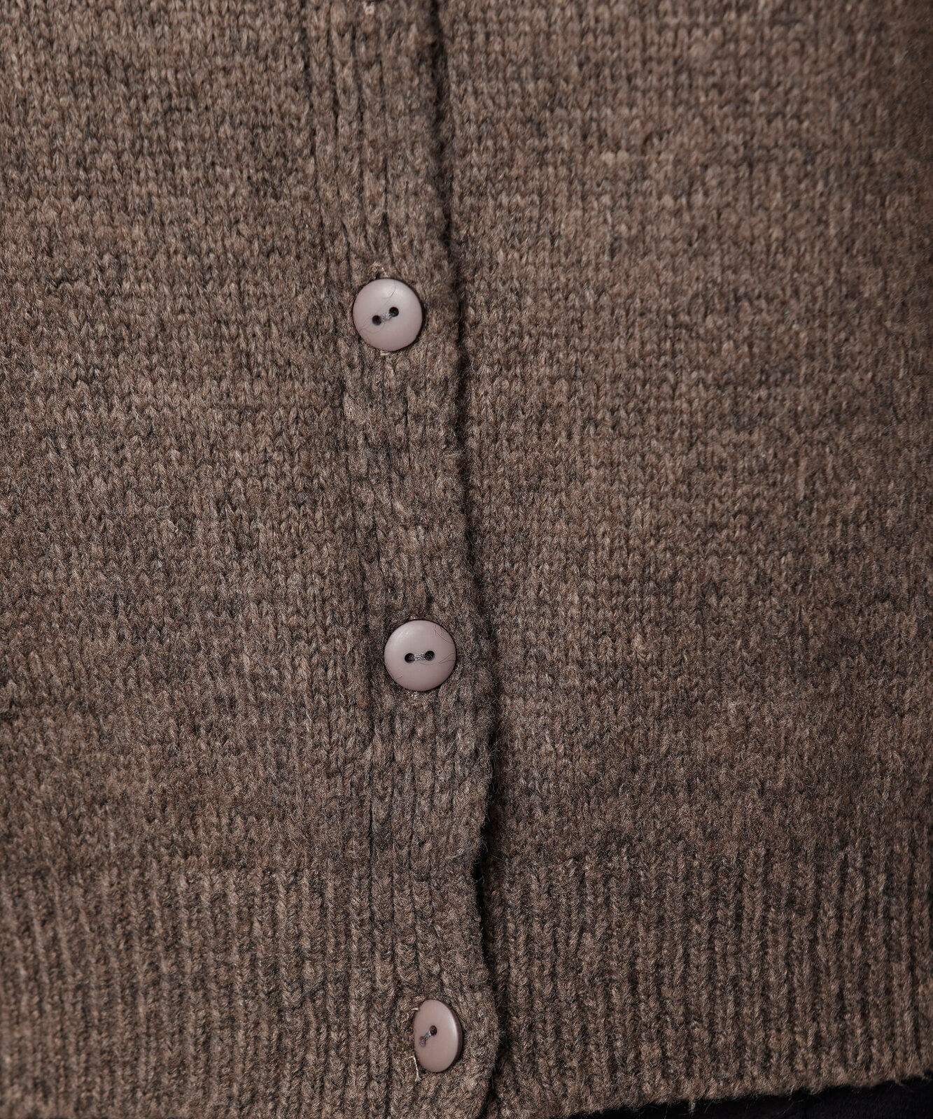 cardigan feminino de tricot mindset bege