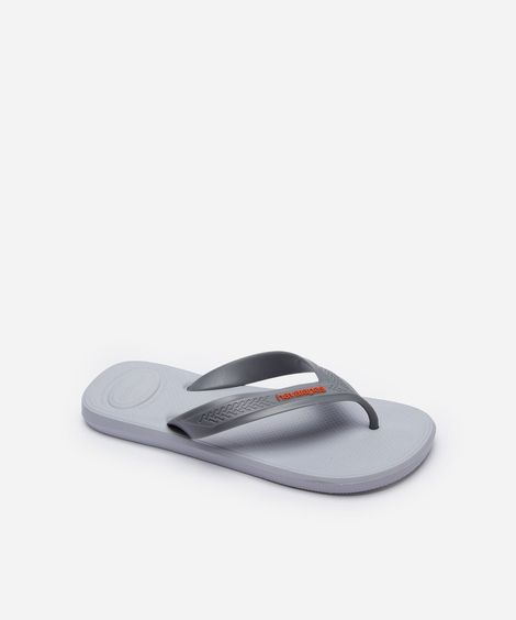 chinelo havaianas top max comfort cinza
