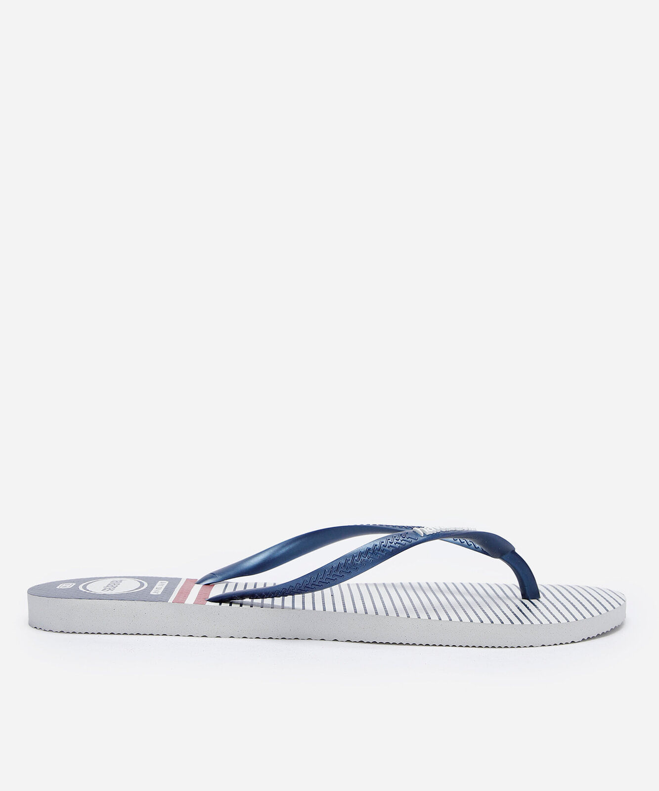 chinelo feminino havaianas slim nautical branco
