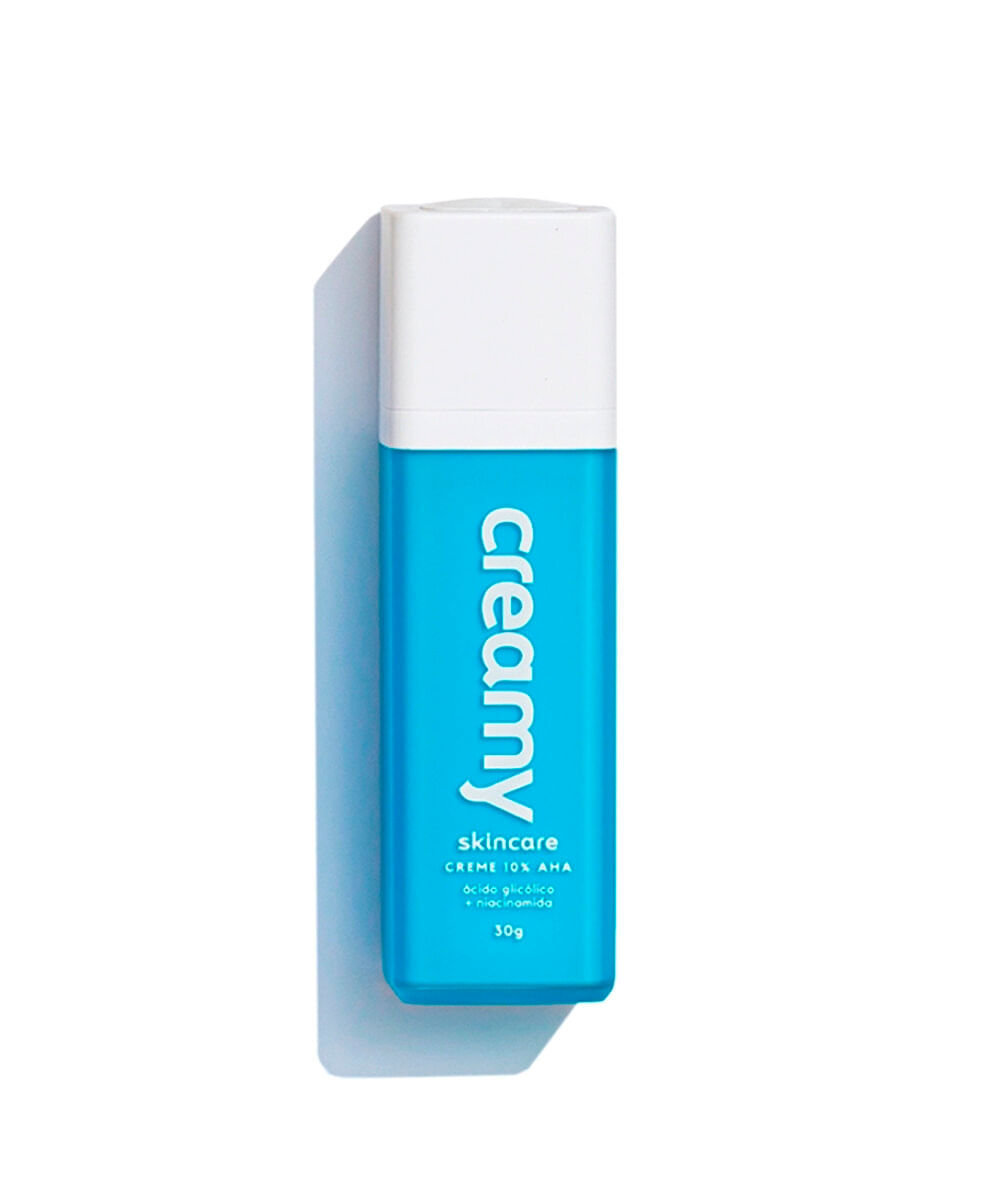 hidratante facial creamy ácido glicólico 30g