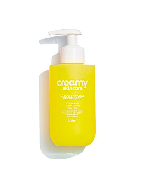sabonete facial creamy glicerinado 200ml