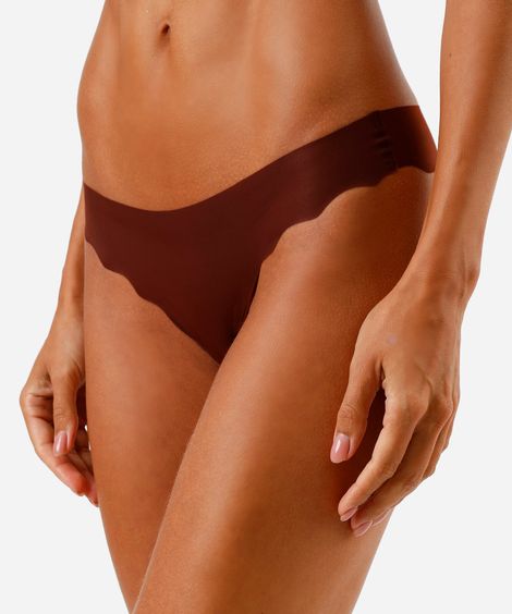kit de 3 calcinhas biquíni feminino sem costura colorido