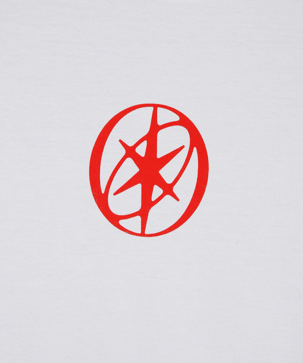 camiseta juvenil de algodão katseye oversized off white