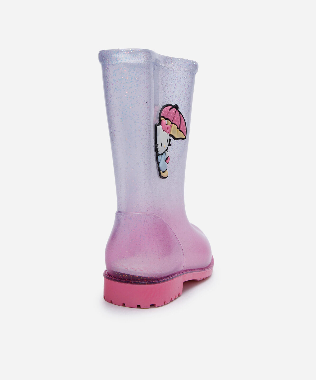 galocha infantil degrade hello kitty grendene rosa