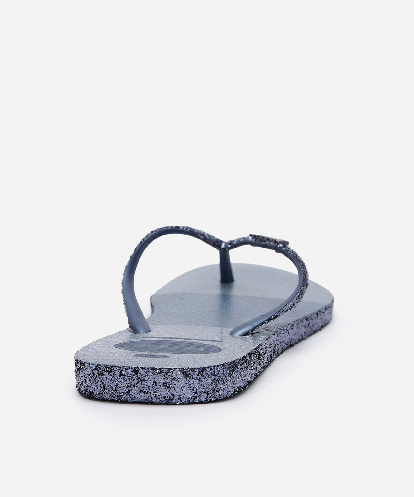 chinelo havaianas feminino glitter azul