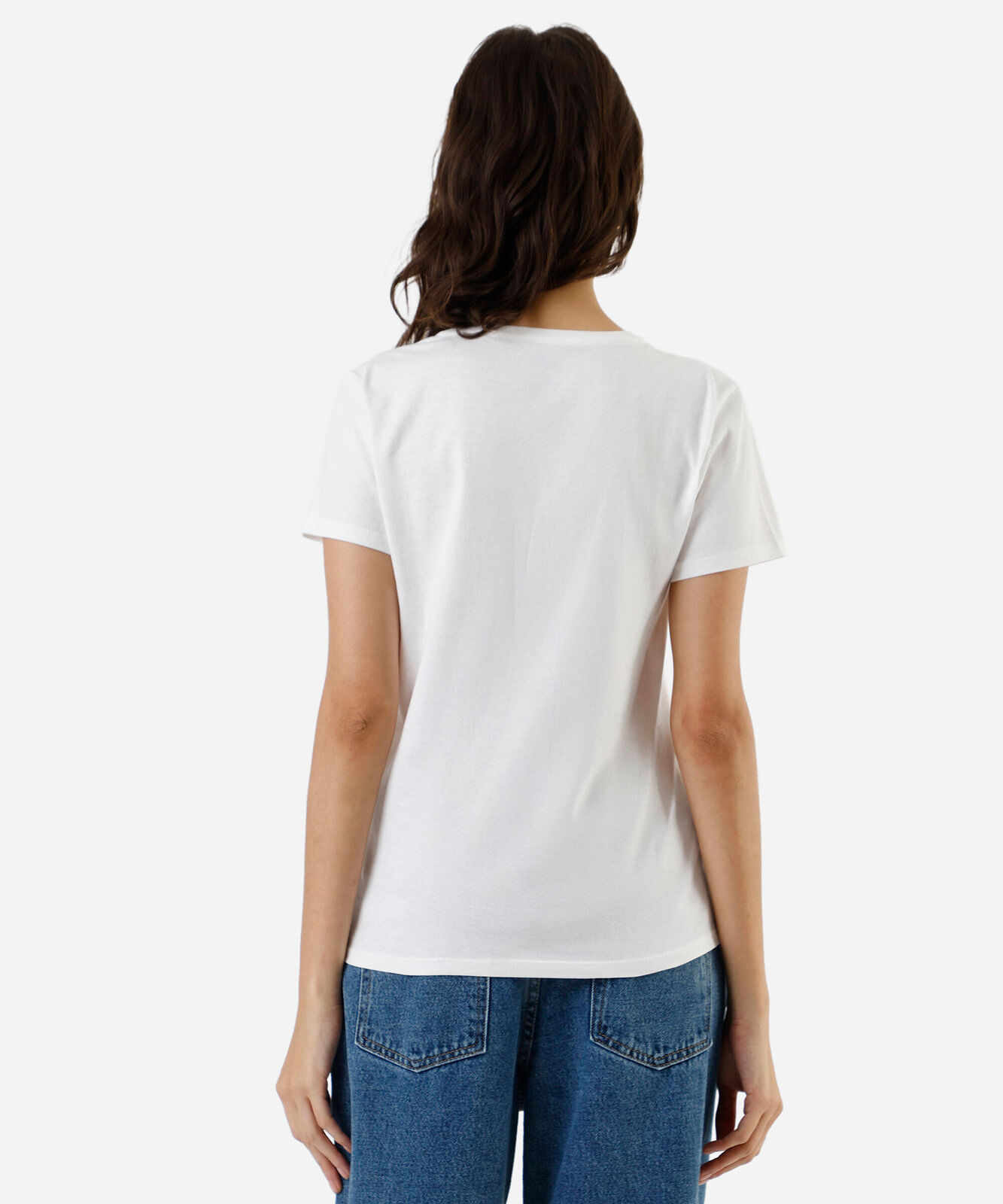 camiseta feminina de algodão mafalda off white