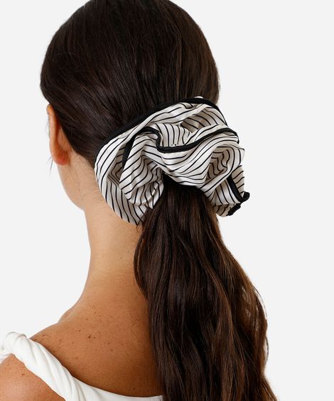 scrunchie listrada colorido