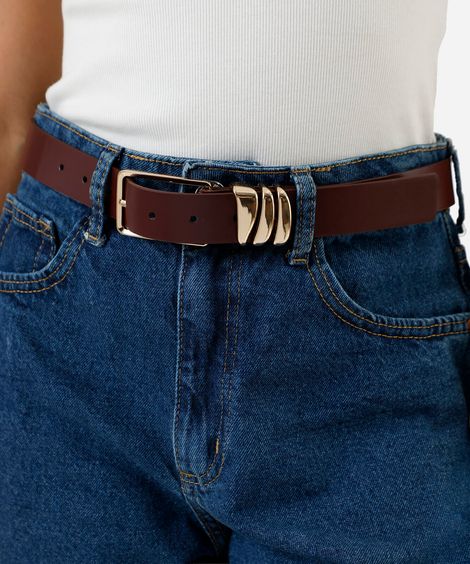 cinto com passantes mindset vinho