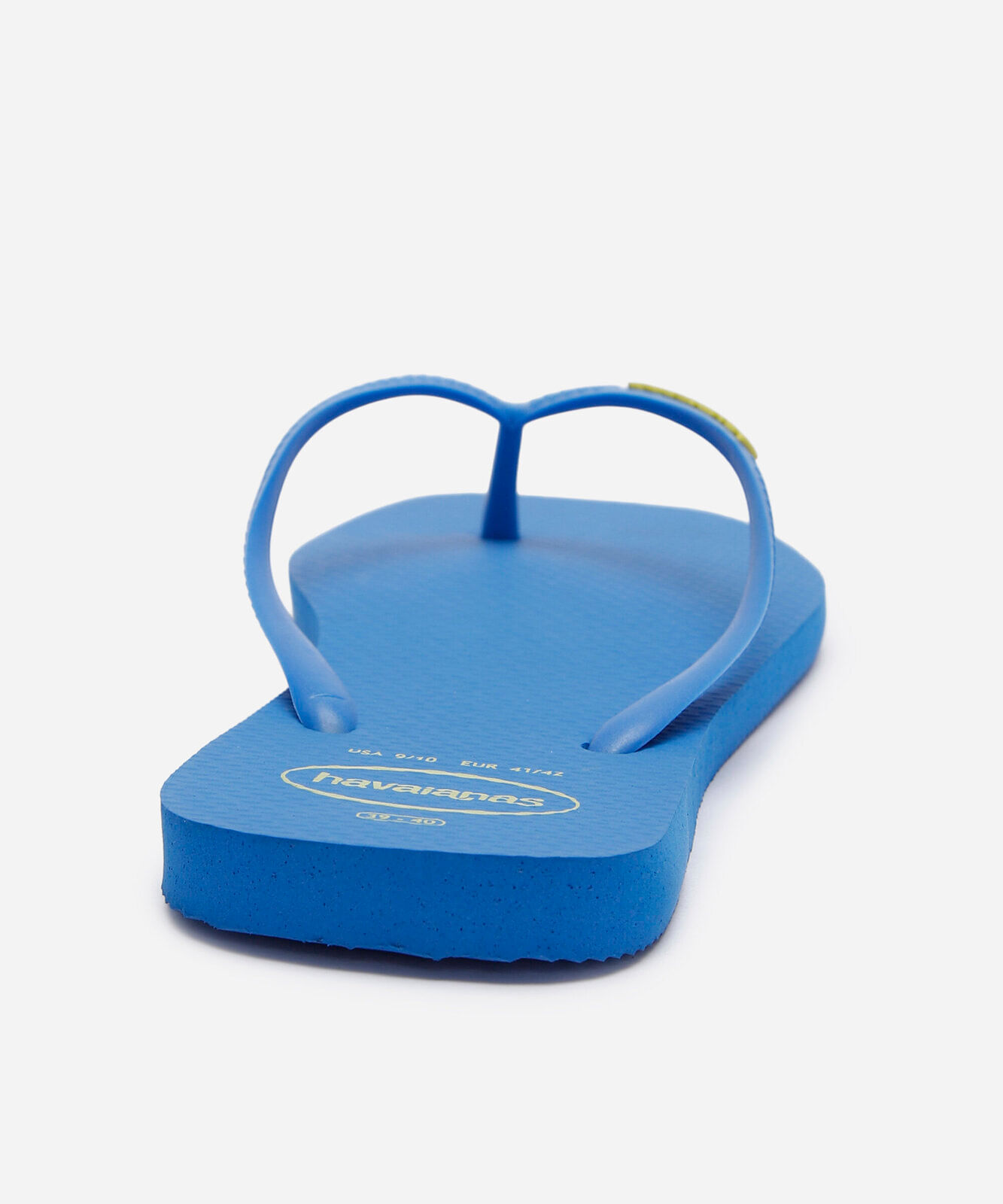 chinelo havaianas slim square azul