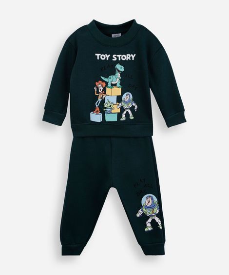 conjunto infantil toy  story verde