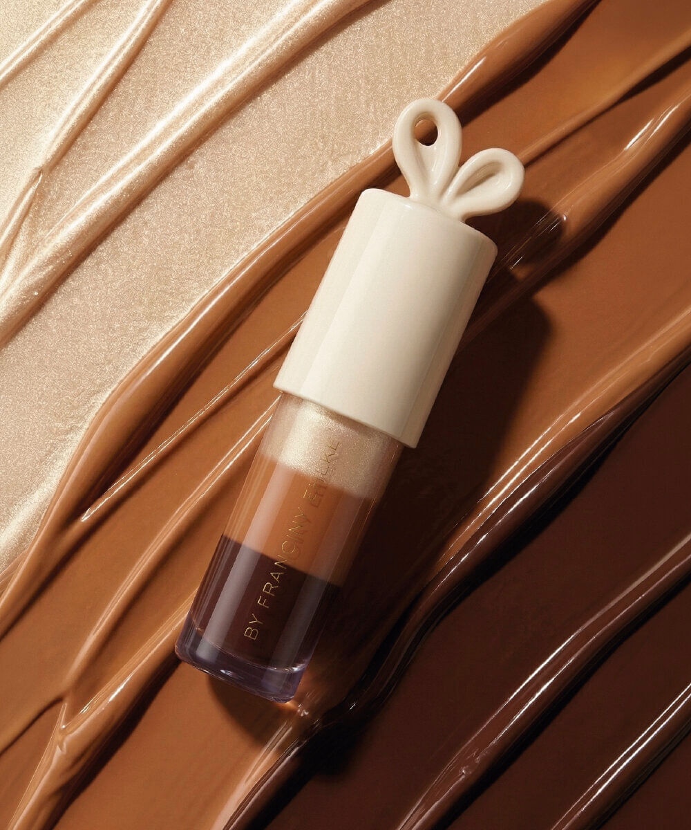 gloss labial fran by franciny ehlke lip bunny triple marrom