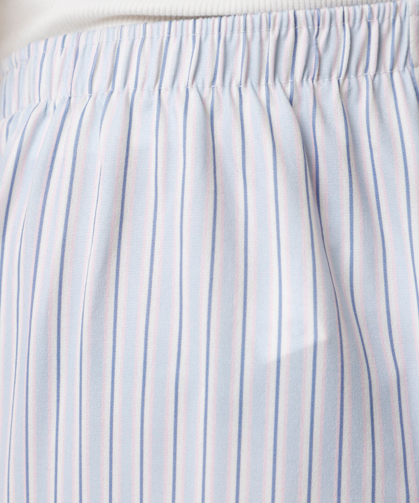 short de pijama avulso feminino listrado azul