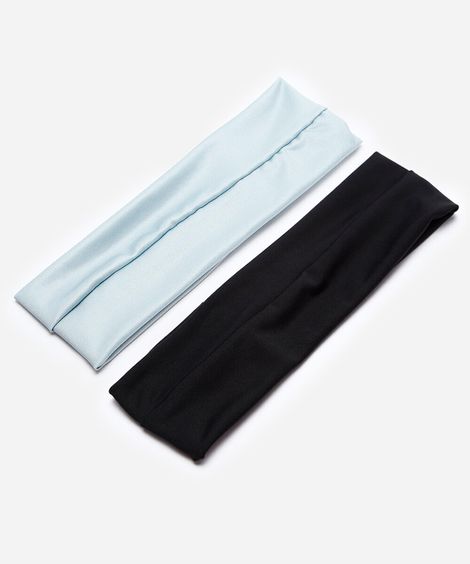 kit de 2 faixas de cabelo  colorido