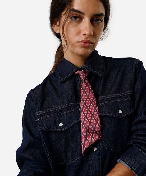 lenço faixa estampado acetinado colorido