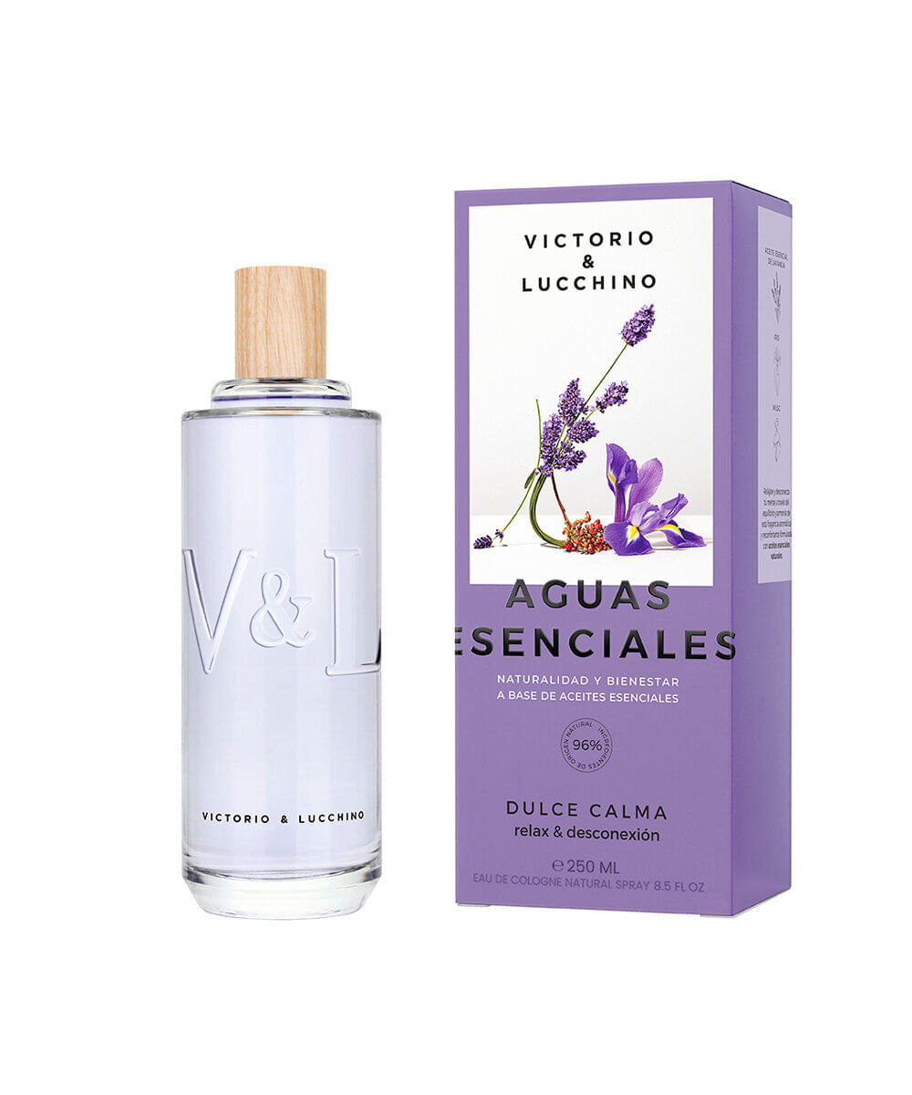 perfume feminino victorio e lucchino aguas esenciales dulce calma eau de cologne 250ml