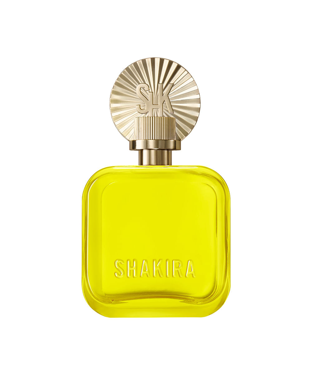 perfume feminino shakira amarillo eau de parfum 80ml