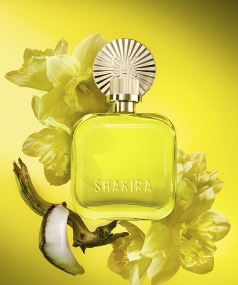 perfume feminino shakira amarillo eau de parfum 80ml