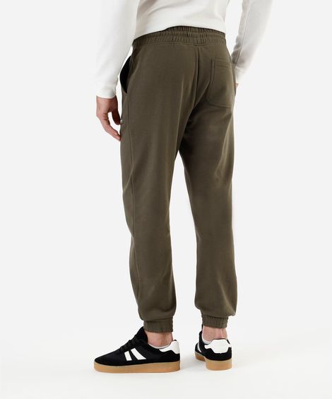 calça jogger masculina de moletom verde