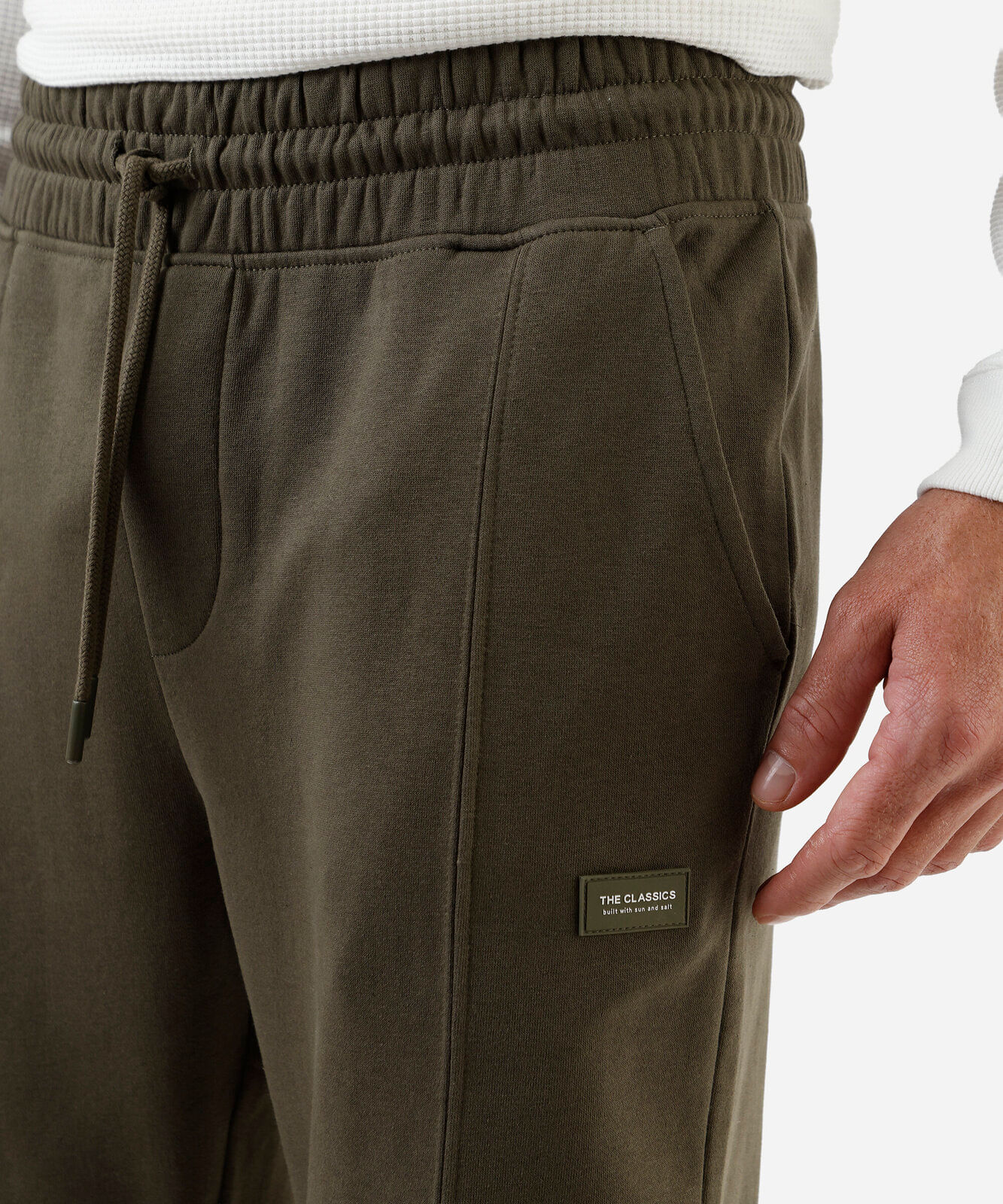 calça jogger masculina de moletom verde