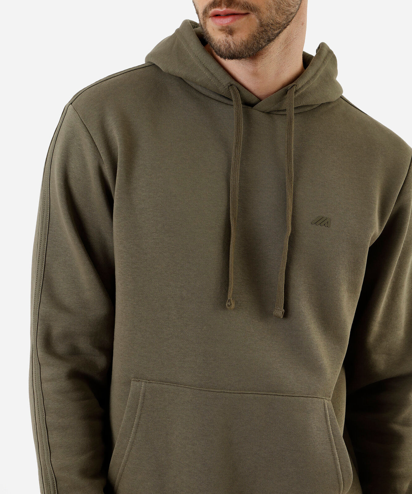 blusão masculino de moletom esportivo com capuz verde