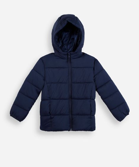 jaqueta bomber infantil azul