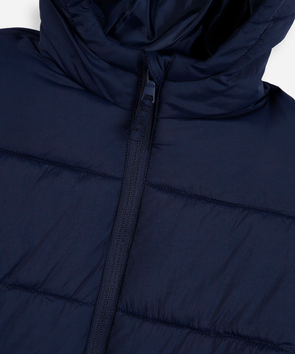 jaqueta bomber infantil azul