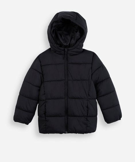 jaqueta bomber infantil preta