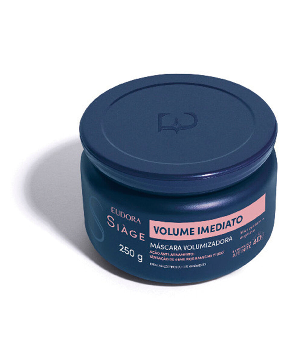 eudora siage máscara capilar volume imediato 250g