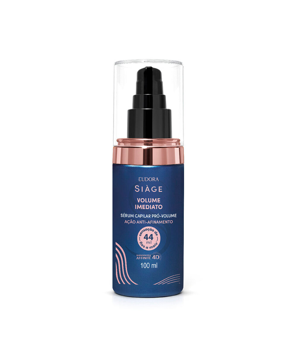 eudora siage serum pró volume volume imediato 100ml