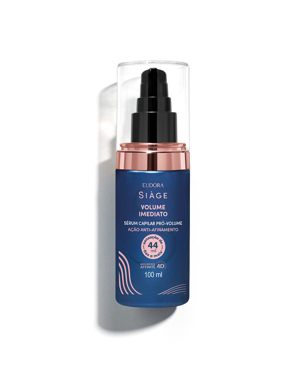 eudora siage serum pró volume volume imediato 100ml