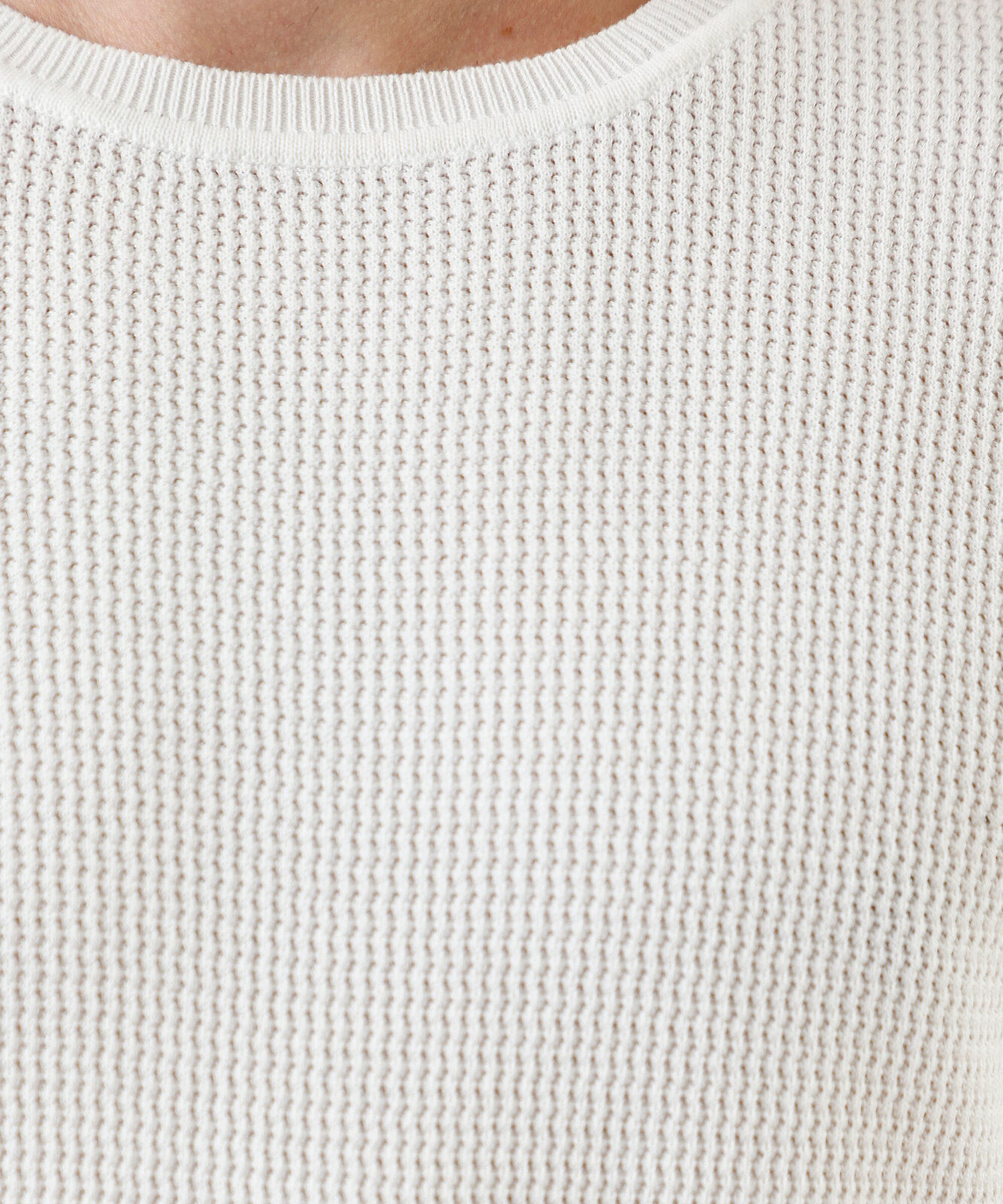 camiseta masculina com algodão manga curta texturizada branca