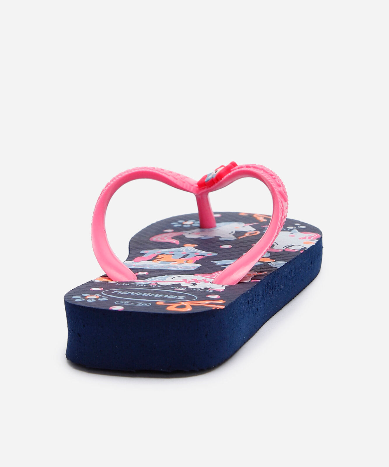 chinelo infantil havaianas fantasy azul